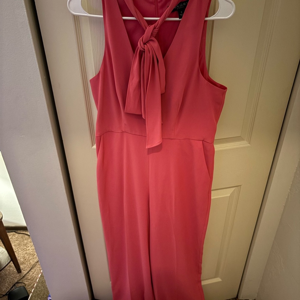 Elegant Pink Sleeveless Dress